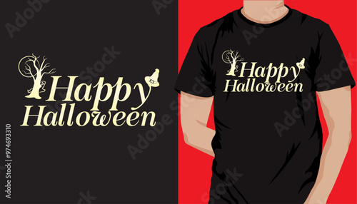 Happy Halloween t-shirt design