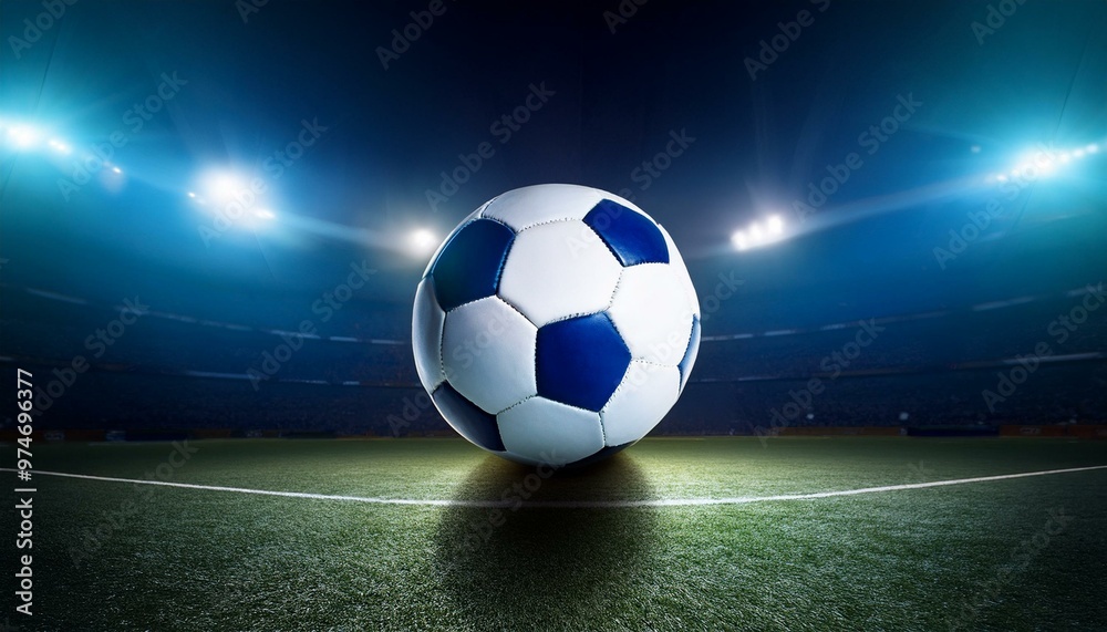 Naklejka premium Soccer referees ensure fair play.
