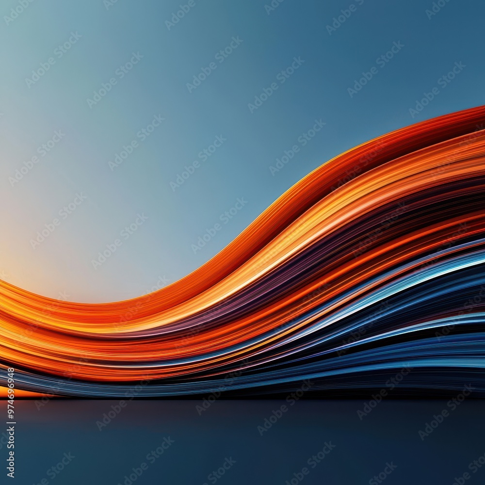 Vibrant abstract wave pattern in warm and cool colors, symbolizing creativity and fluidity in design. Vibrant abstract wave pattern in warm and cool colors, symbolizing creativity and fluidity in design.