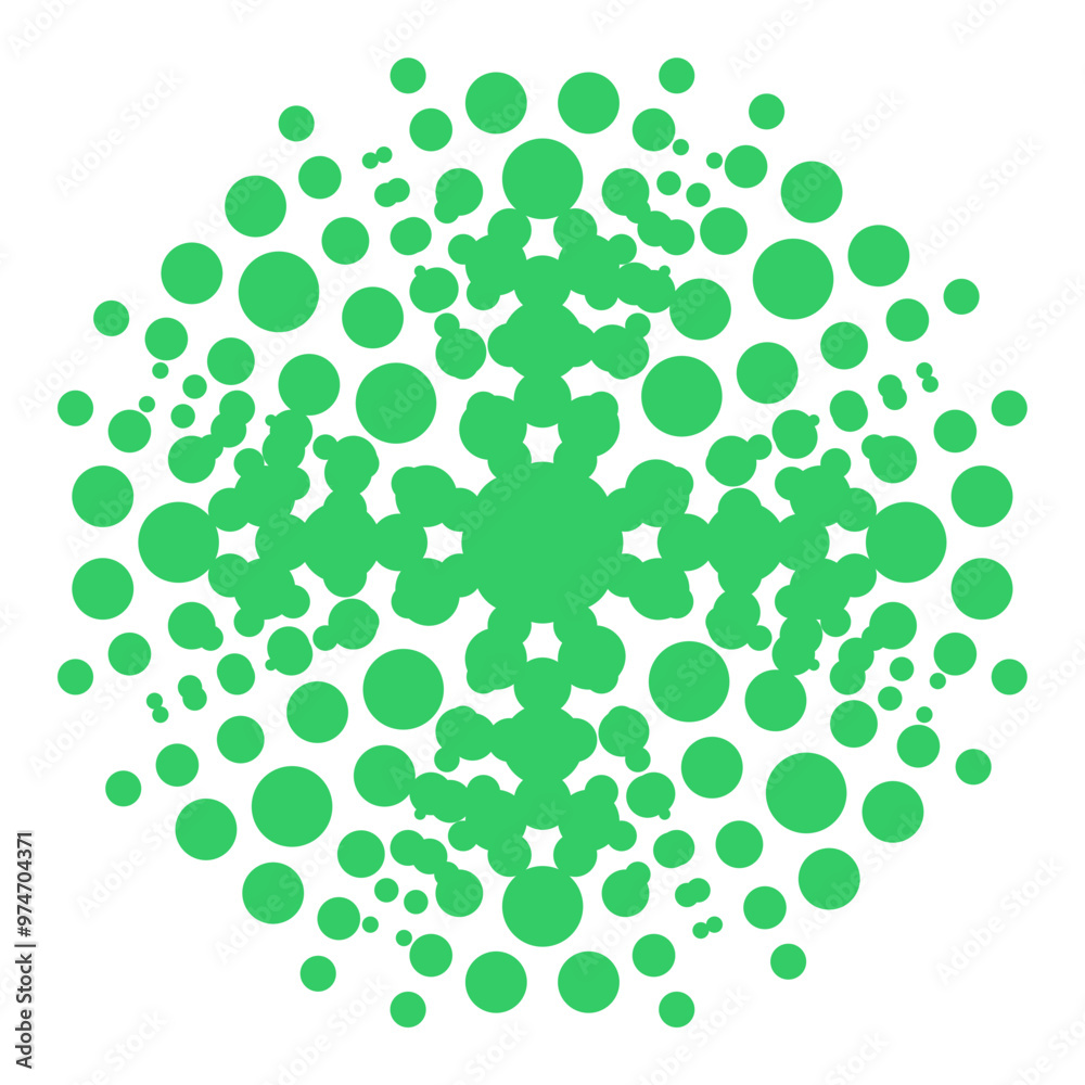 Halftone design element