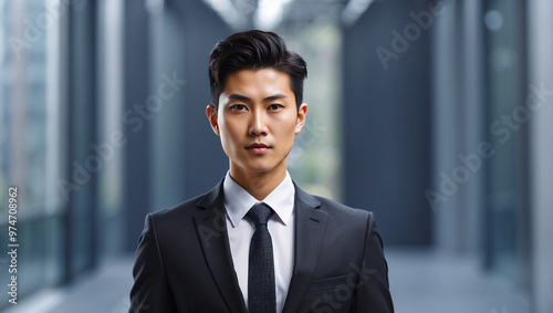 Asian Business Man Corporate Person in Business