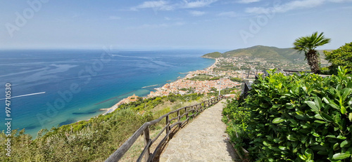 View of Castellabate - Italy photo