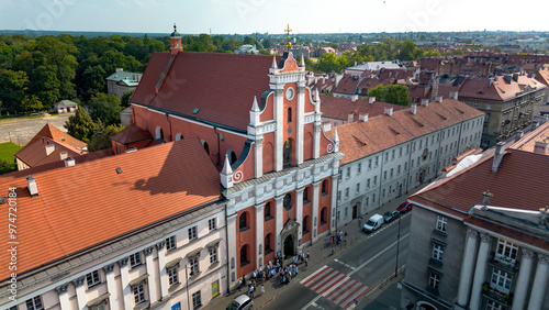 Church of St. Adalbert and St. Stanislaus the Bishop. Kalisz, Poland. photo