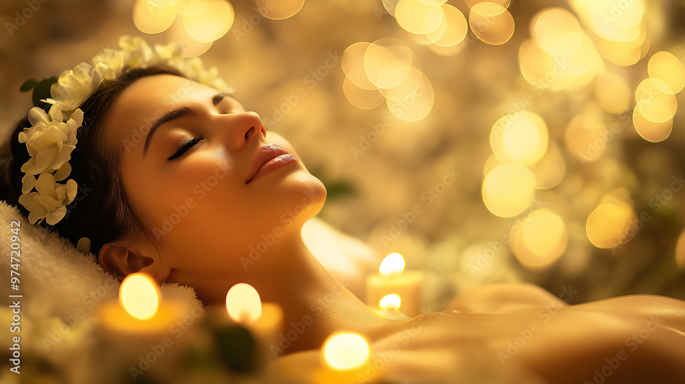 Mother's day spa day the relaxation and joy of a mother enjoying a spa day Mother's day spa day the relaxation and joy of a mother enjoying a spa day