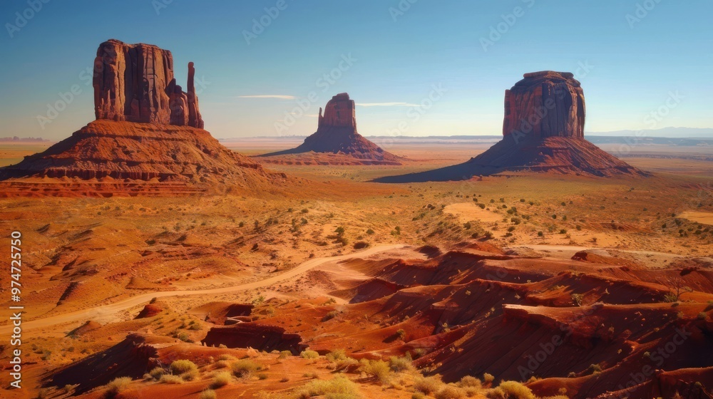 Naklejka premium Monument Valley National Park