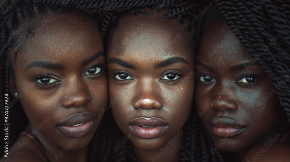 Three African American Women Three African American Women
