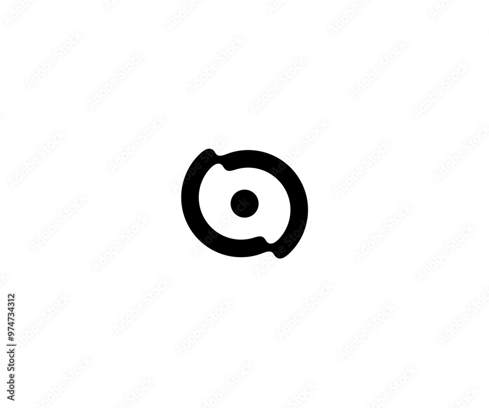 Creative Abstract Point Icon For Logo Design