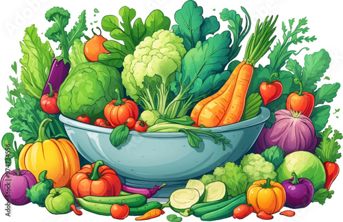Fruit pile set. Vector illustration of banners with various tropical fruits isolated on white background. Fresh food in cartoon flat style.	
