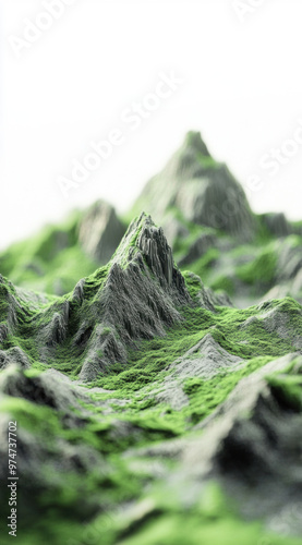 Green Mountain Range. photo