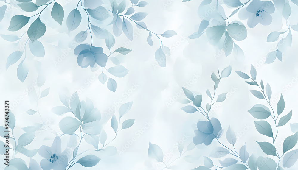 Incorporate simple floral motifs in soft pastel shades to create a light and airy wallpaper suitable for nature or feminine themes