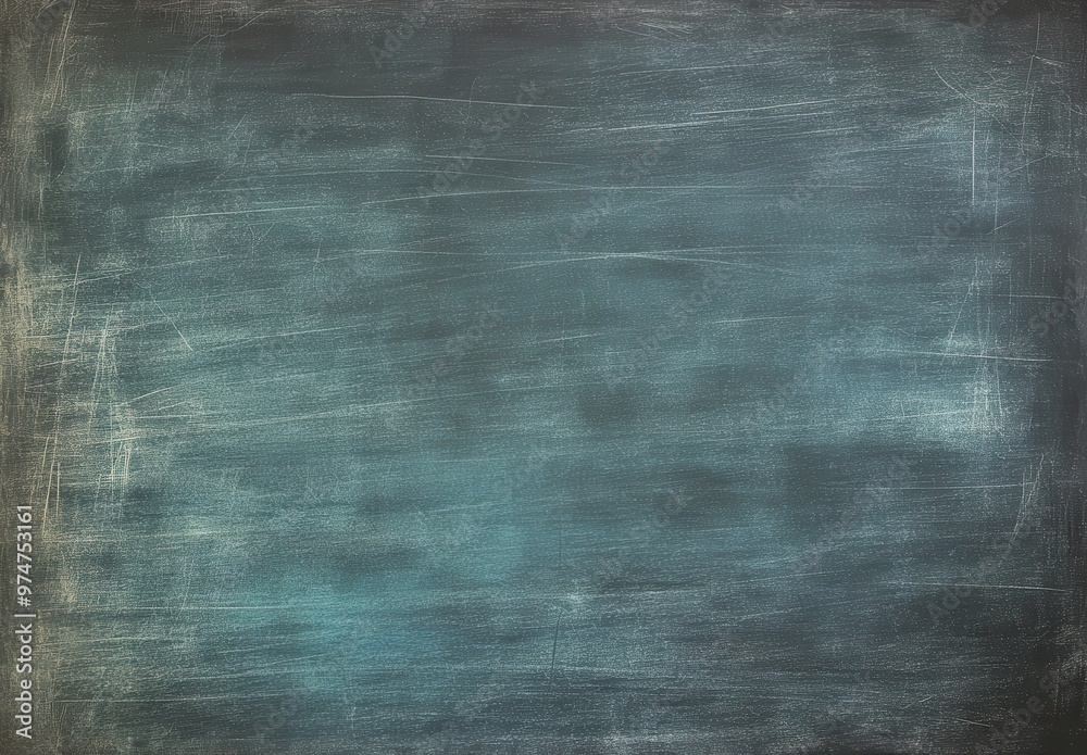 flat texture of an empty chalkboard, with soft shades of teal and gray flat texture of an empty chalkboard, with soft shades of teal and gray