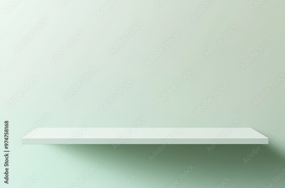 Light green and white background, simple geometric shapes