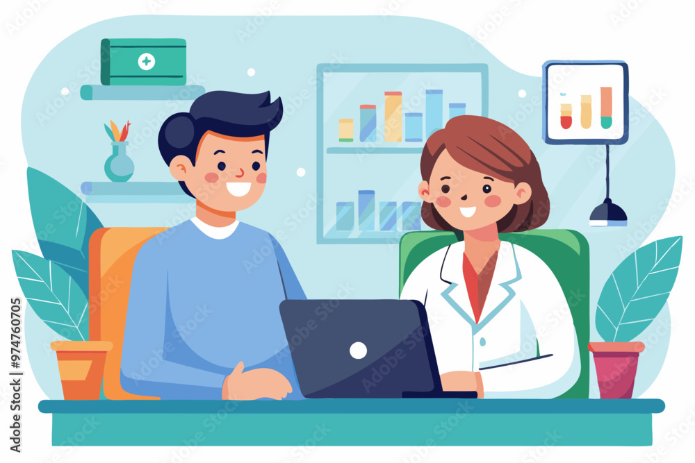 Vector illustration of female medical professionals doctors Vector illustration of female medical professionals doctors