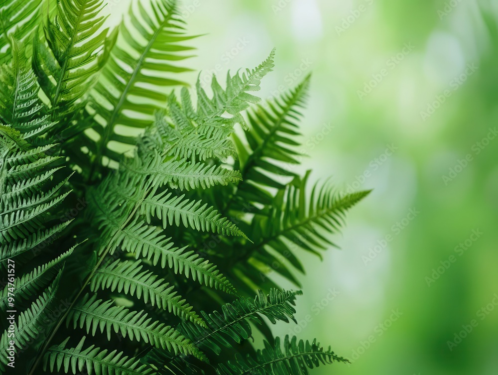 A group of tropical ferns swaying in unison in the warm breeze, set against a backdrop of jungle trees tropical ferns, jungle, wind A group of tropical ferns swaying in unison in the warm breeze, set against a backdrop of jungle trees tropical ferns, jungle, wind