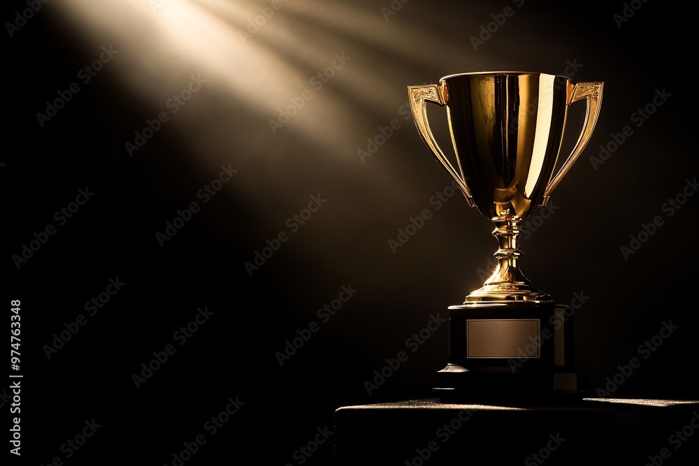 © Guy - Golden Trophy in Spotlight © Guy - Golden Trophy in Spotlight