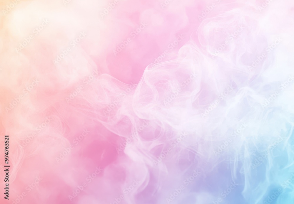 Fototapeta premium Pink and pastel gradient background, blurred, soft, dreamy, pastel, flat lay