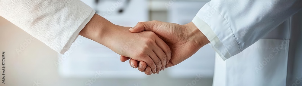 Couple holding hands at a fertility clinic, emotional moment, medical documents in the background infertility, clinic Couple holding hands at a fertility clinic, emotional moment, medical documents in the background infertility, clinic