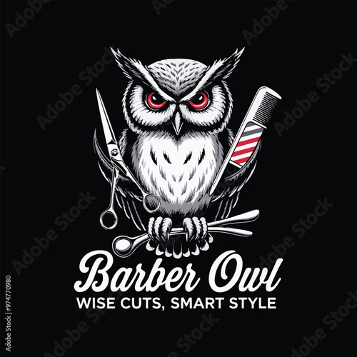 Barber t shirt design