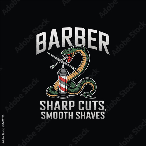 Barber t shirt design