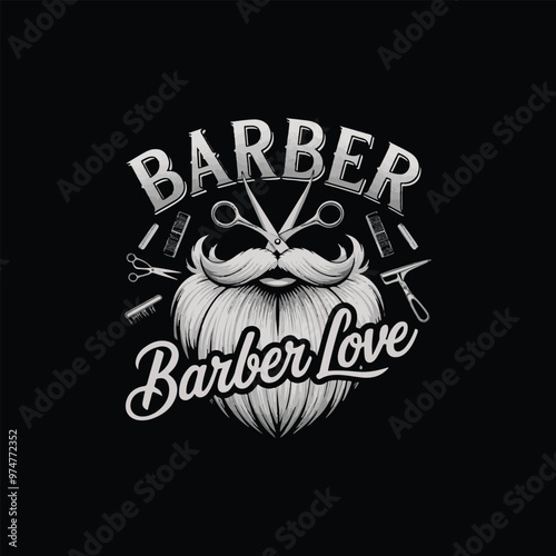 Barber t shirt design