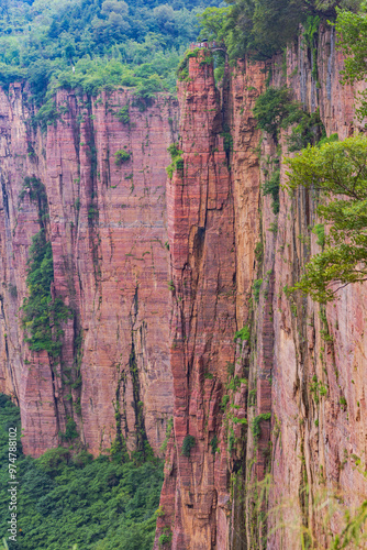 Guoliang Village Canyon, Wanxian Mountain Scenic Area, Taihang Mountains, Linzhou, Anyang City, Henan Province