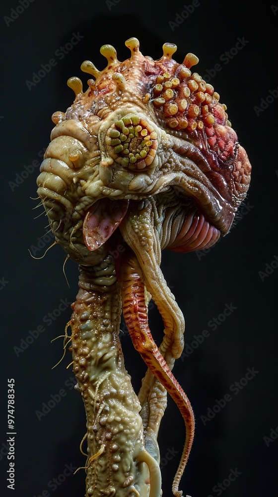 A Detailed Look at a Bizarre Alien Creature A Detailed Look at a Bizarre Alien Creature