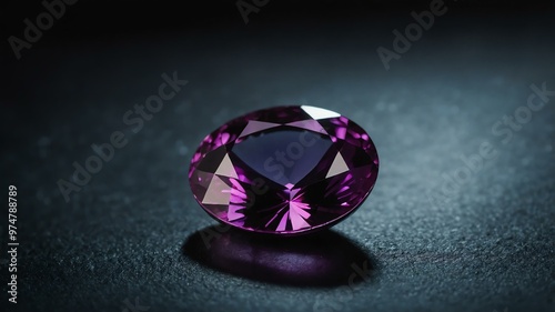 alexandrite stone centered in aesthetic background