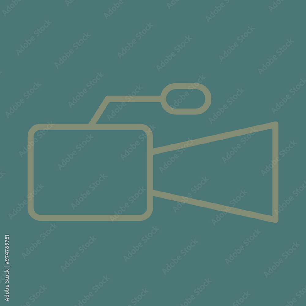 Movie Camera Icon Design Movie Camera Icon Design