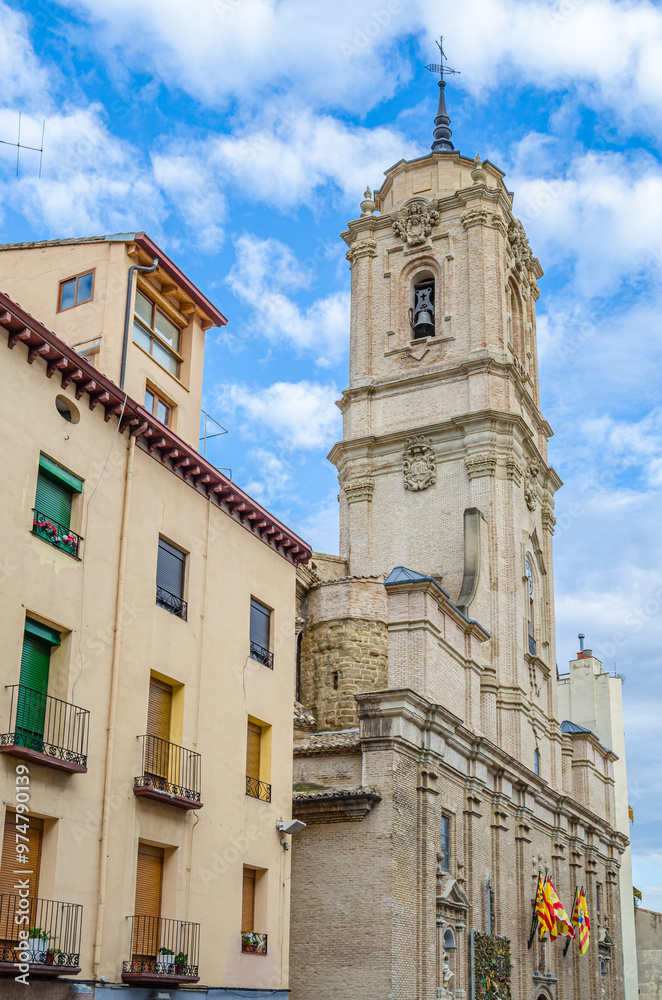 Church in Huesca, Spain Church in Huesca, Spain