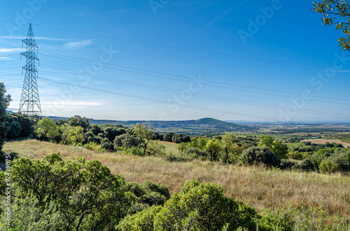 View from the Sierra de Guara natural park in Huesca province, Spain photo