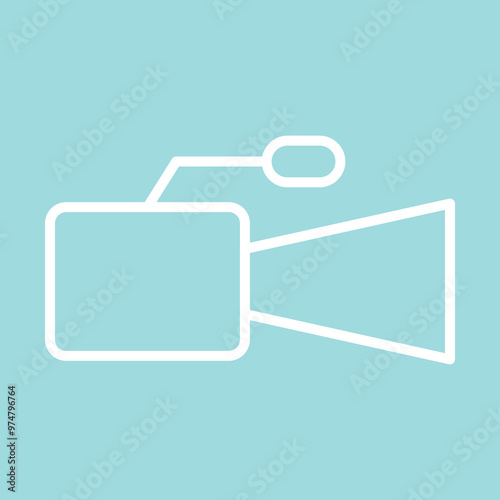 Movie Camera Icon Design