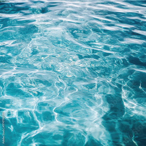 blue water background