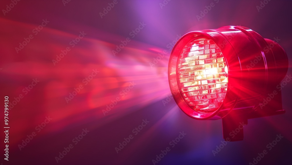 Red Beacon Light for Emergency Situations Red Beacon Light for Emergency Situations