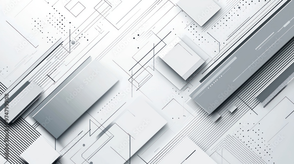 EPS file with abstract grey and white tech geometric shapes for a professional corporate background EPS file with abstract grey and white tech geometric shapes for a professional corporate background