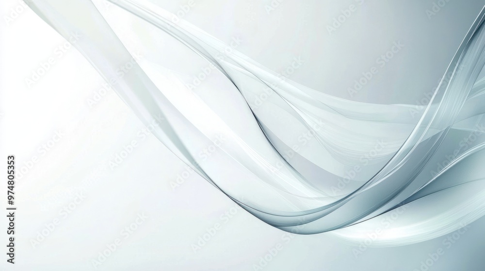 Fototapeta premium Elegant white corporate background featuring abstract design elements and soft gradients