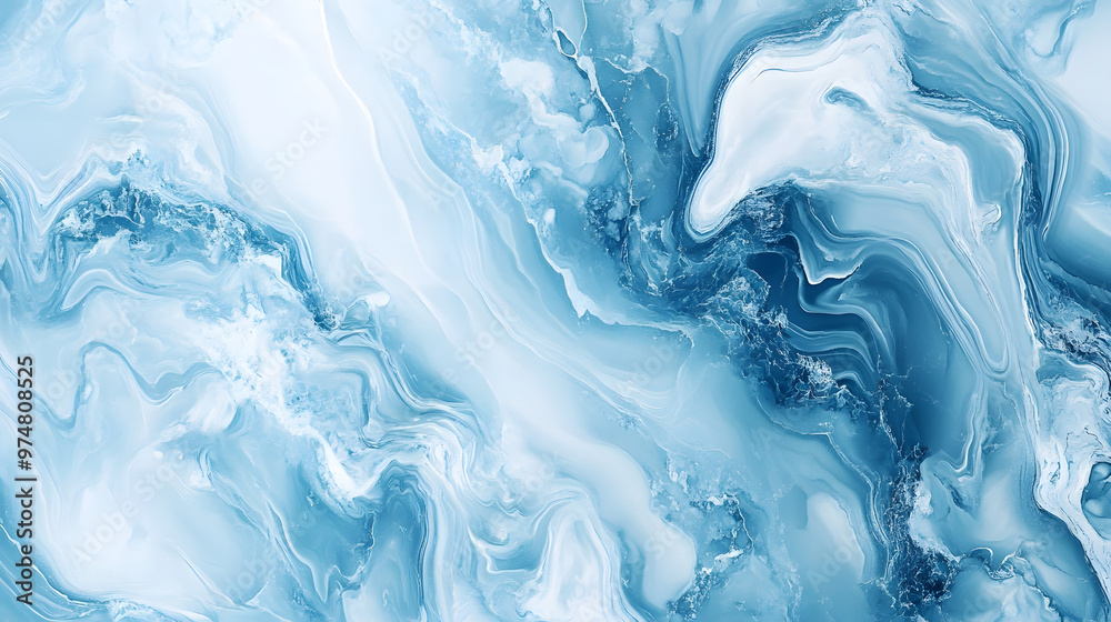 Pastel blue marble background, light blue and white stone texture, abstract fluid marble pattern Pastel blue marble background, light blue and white stone texture, abstract fluid marble pattern