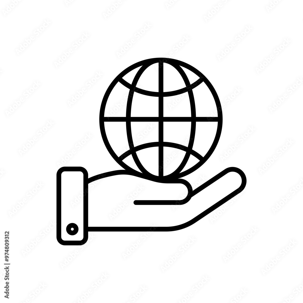 A stylized globe with a grid, symbolizing global connectivity and communication. A stylized globe with a grid, symbolizing global connectivity and communication.