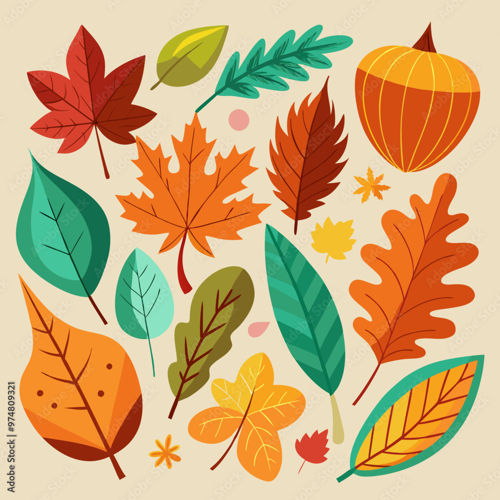 autumn leaves seamless pattern autumn leaves seamless pattern