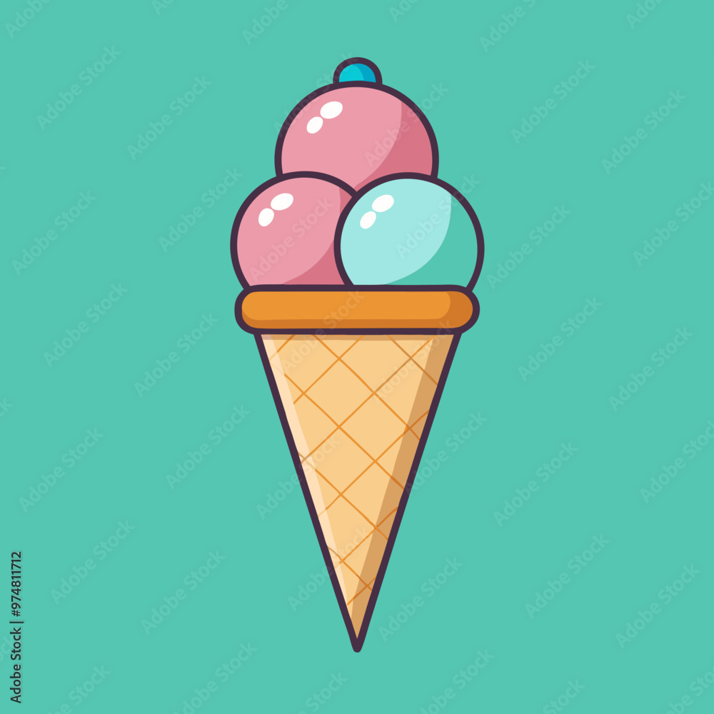 ice cream cone ice cream cone