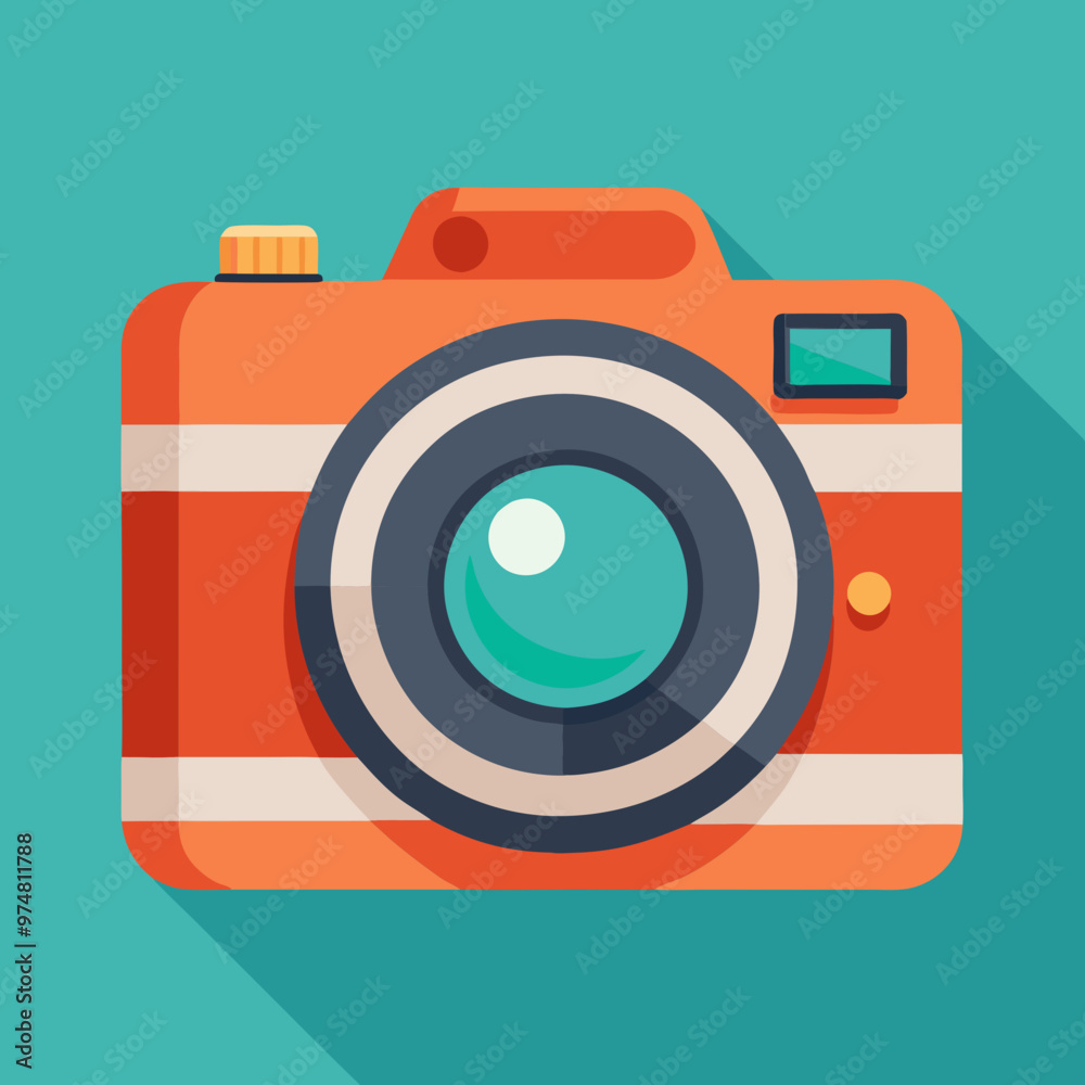 a-flat-style-camera-icon-with-a-lens-in-the-center a-flat-style-camera-icon-with-a-lens-in-the-center