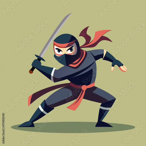 ninja with sword