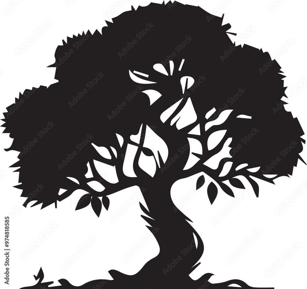 A victor silhouette Tree of a white background 35.eps A victor silhouette Tree of a white background 35.eps