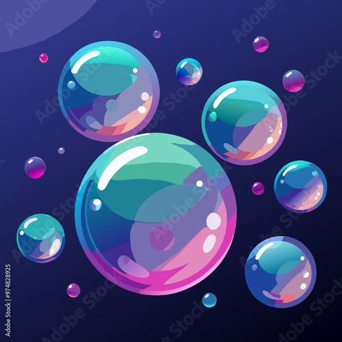 floating-soap-bubbles