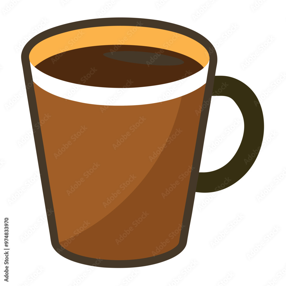 Coffee cup logo icon vector illustration.
Coffee cup logo icon vector illustration.