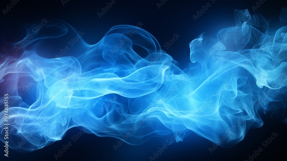 Abstract colorful smoke misty fog on isolated black background. Abstract colorful smoke misty fog on isolated black background.