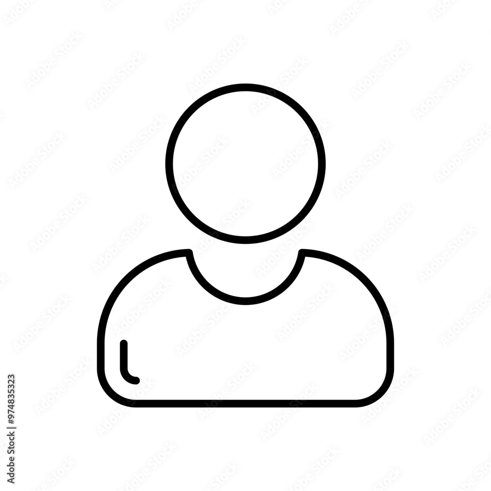 A minimalist outline of a person, representing a generic user or profile icon. A minimalist outline of a person, representing a generic user or profile icon.