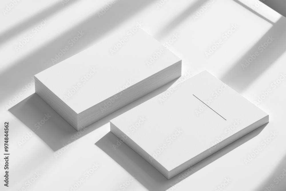 Business Card Mockup on Isolated Background created with Generative AI Business Card Mockup on Isolated Background created with Generative AI