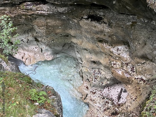 Možnica gorges / Nemčlja canyon (Triglav National Park, Slovenia) - Moznica Tröge / Nemclja Flussbett, Bovec (Triglav-Nationalpark, Slowenien) - Klanac Možnice ali Korita Nemčlje (Narodni park Triglav photo