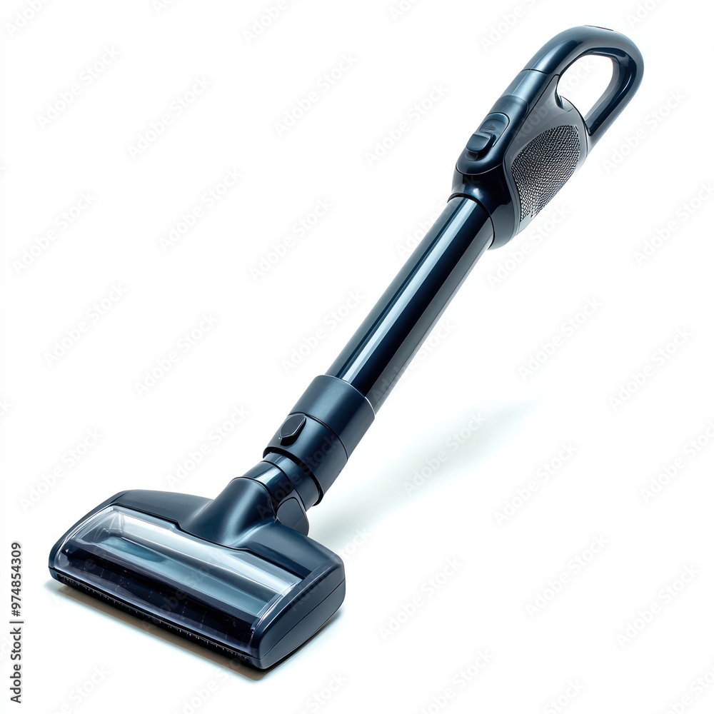 A handheld cordless vacuum, isolate on white background A handheld cordless vacuum, isolate on white background