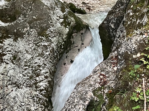 Možnica gorges / Nemčlja canyon (Triglav National Park, Slovenia) - Moznica Tröge / Nemclja Flussbett, Bovec (Triglav-Nationalpark, Slowenien) - Klanac Možnice ali Korita Nemčlje (Narodni park Triglav photo